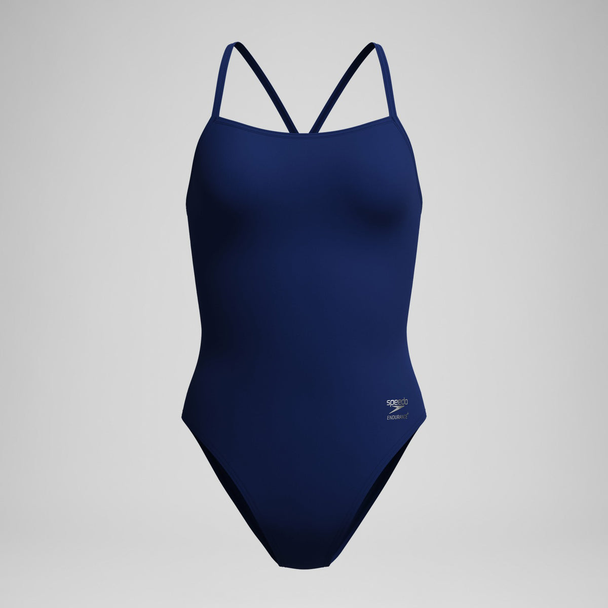 Speedo Solid V-Back 2.0 One Piece Navy