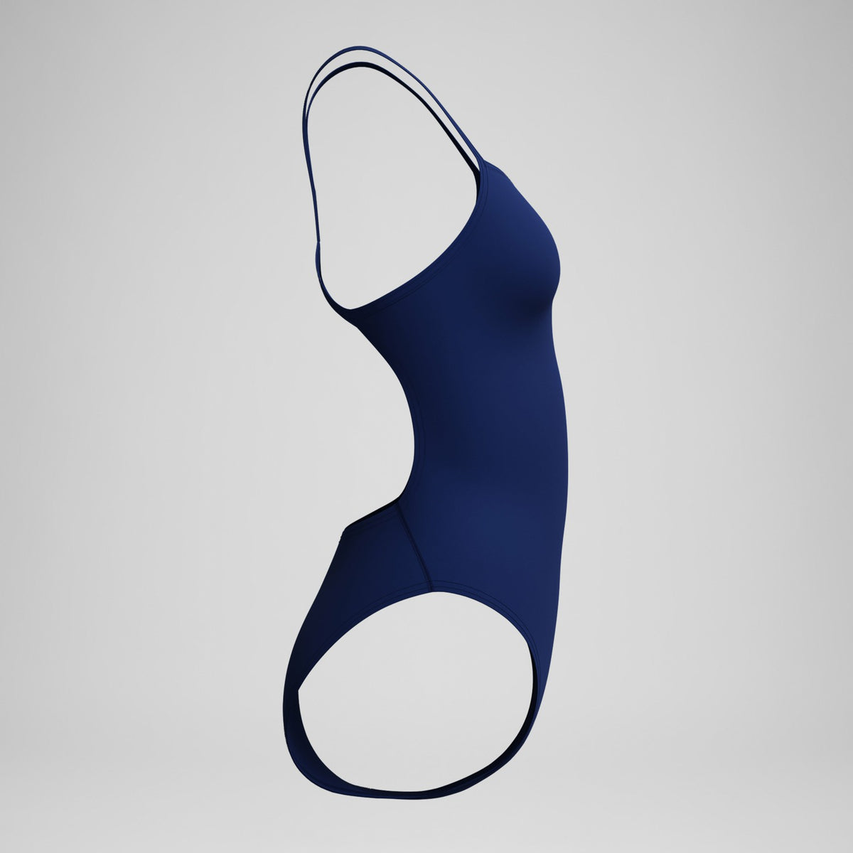 Speedo Solid V-Back 2.0 One Piece Navy