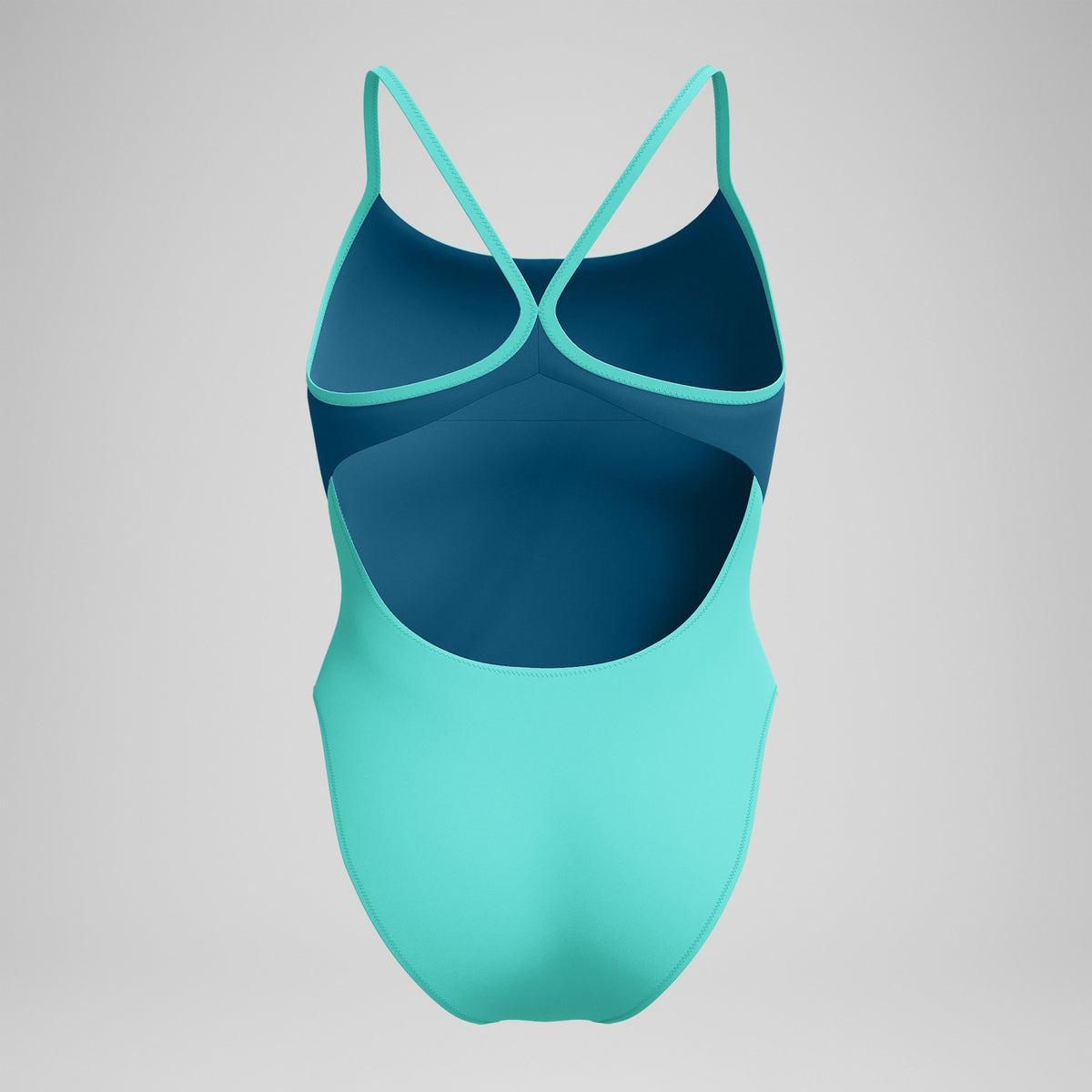 Speedo Solid Racerback Swimsuit Turquoise