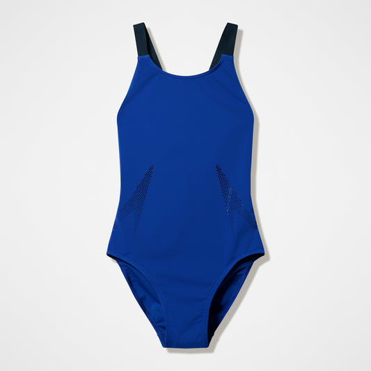 Speedo Boom Leaderback Swimsuit Blue