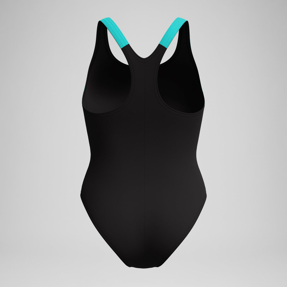 Speedo HyberBoom Splice Racerback Swimsuit Black/Turquoise