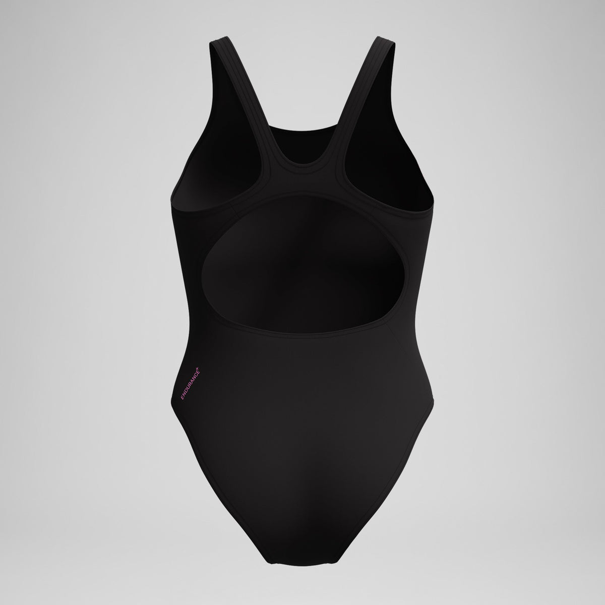 Speedo Placement Muscleback Swimsuit Black/Pink