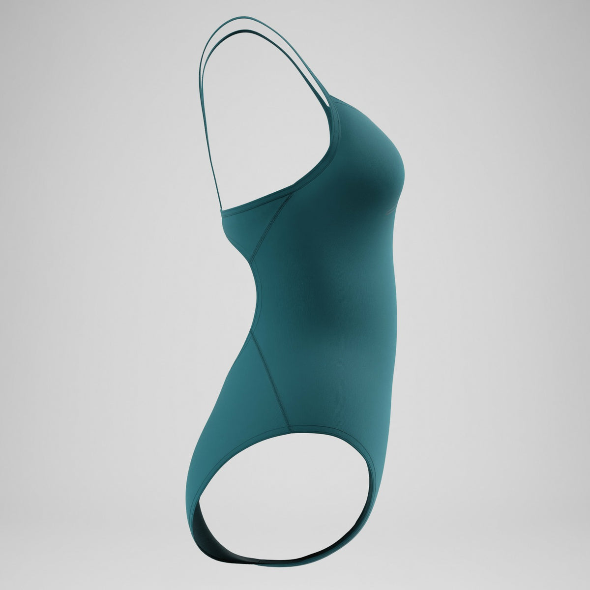 Speedo Endurance+ Logo Thinstrap Swimsuit Green