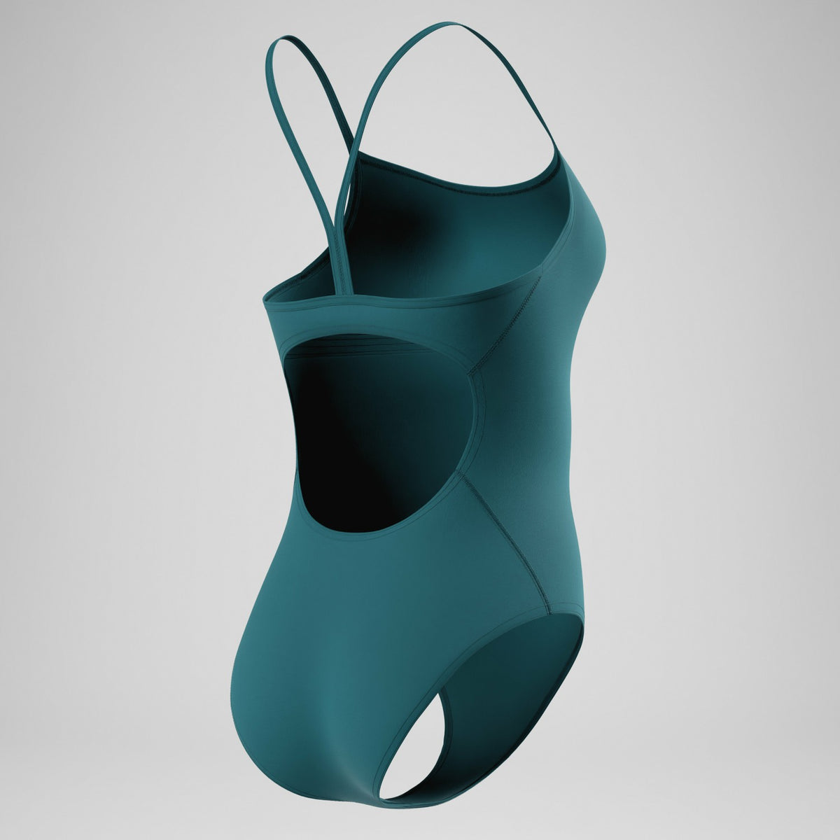 Speedo Endurance+ Logo Thinstrap Swimsuit Green