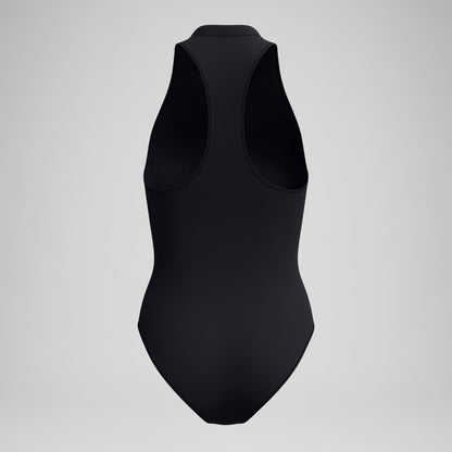 Speedo Colourblock Swimsuit Black/Dark Grey