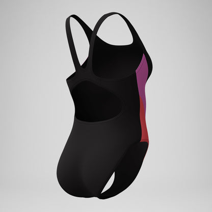 Speedo Colourblock 2.0 Swimsuit Black/Pink
