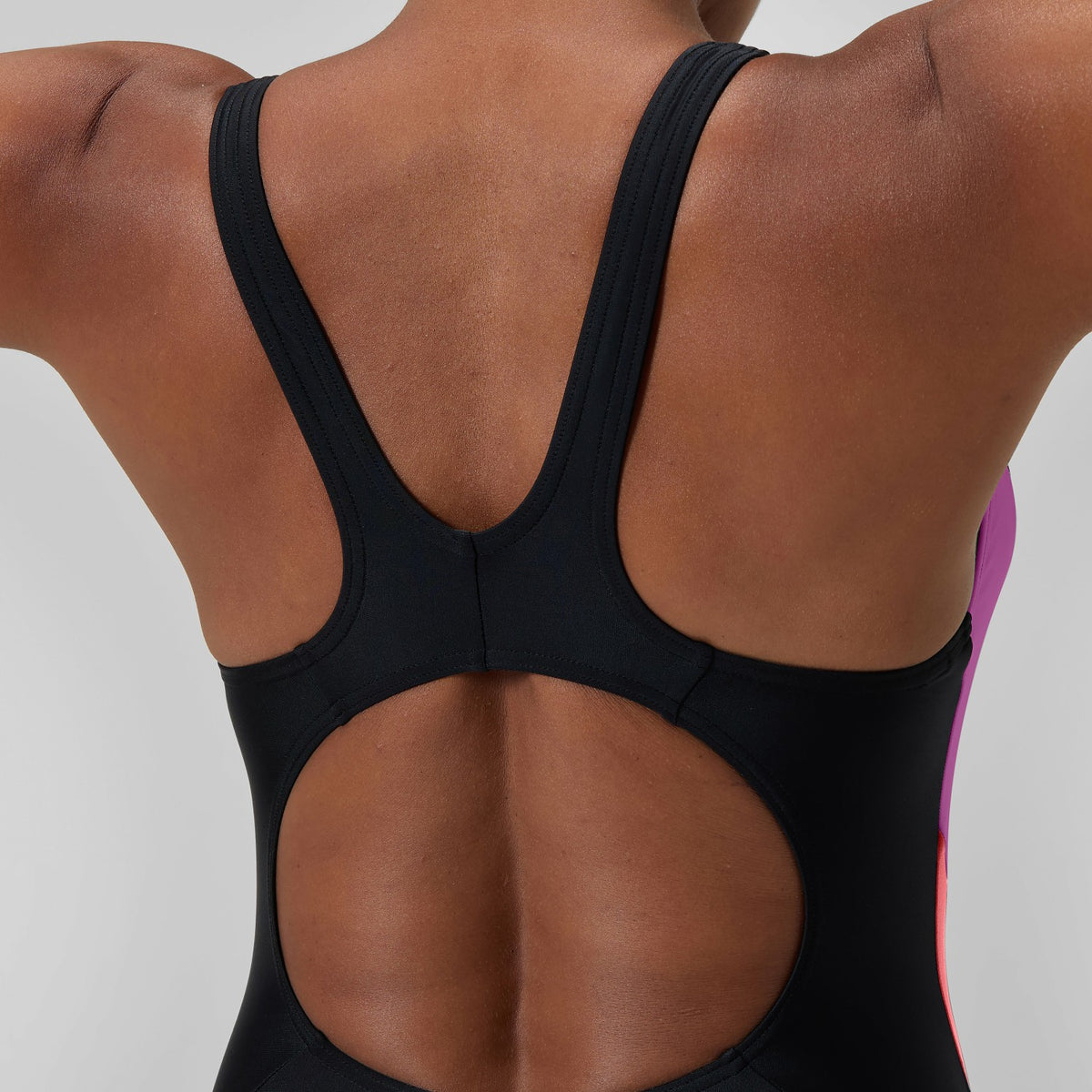 Speedo Colourblock 2.0 Swimsuit Black/Pink