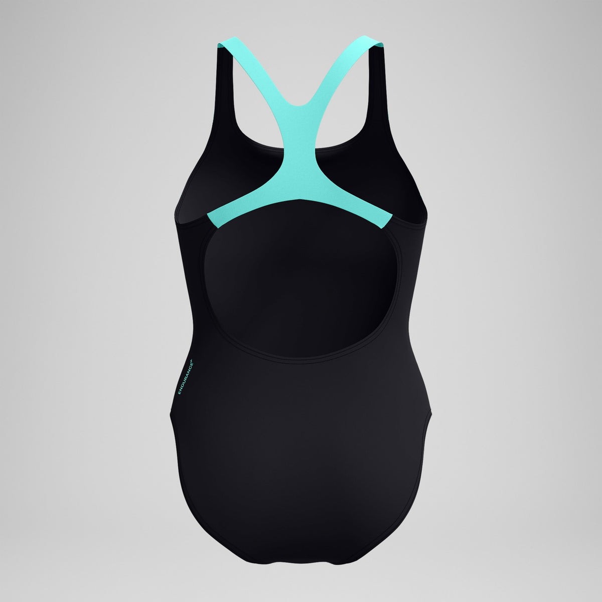 Speedo Medley Logo Swimsuit Black/Turquoise
