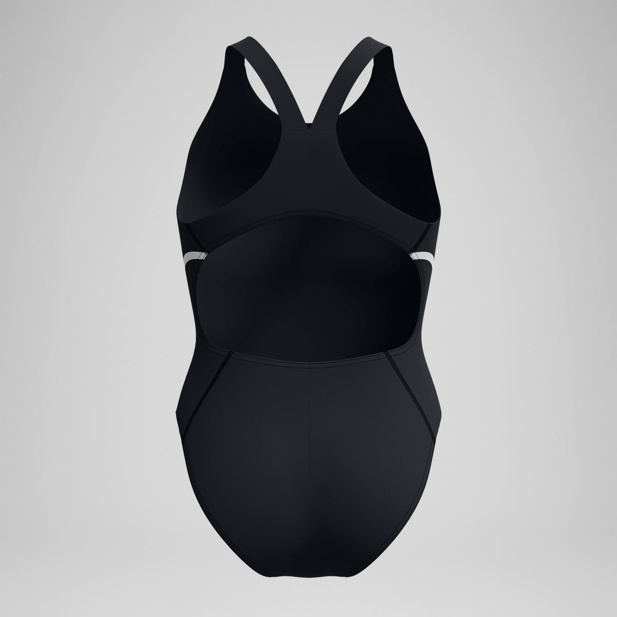 Speedo V Class Movement Back Swimsuit Black/Grey