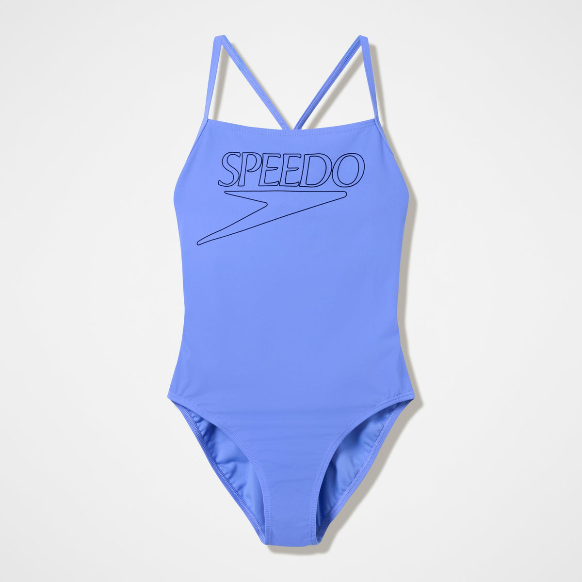 Speedo Endurance+ Logo Thinstrap Swimsuit Blue