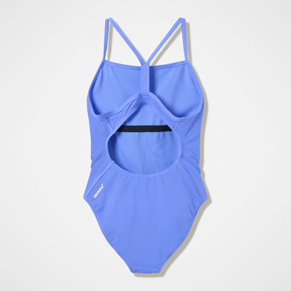 Speedo Endurance+ Logo Thinstrap Swimsuit Blue