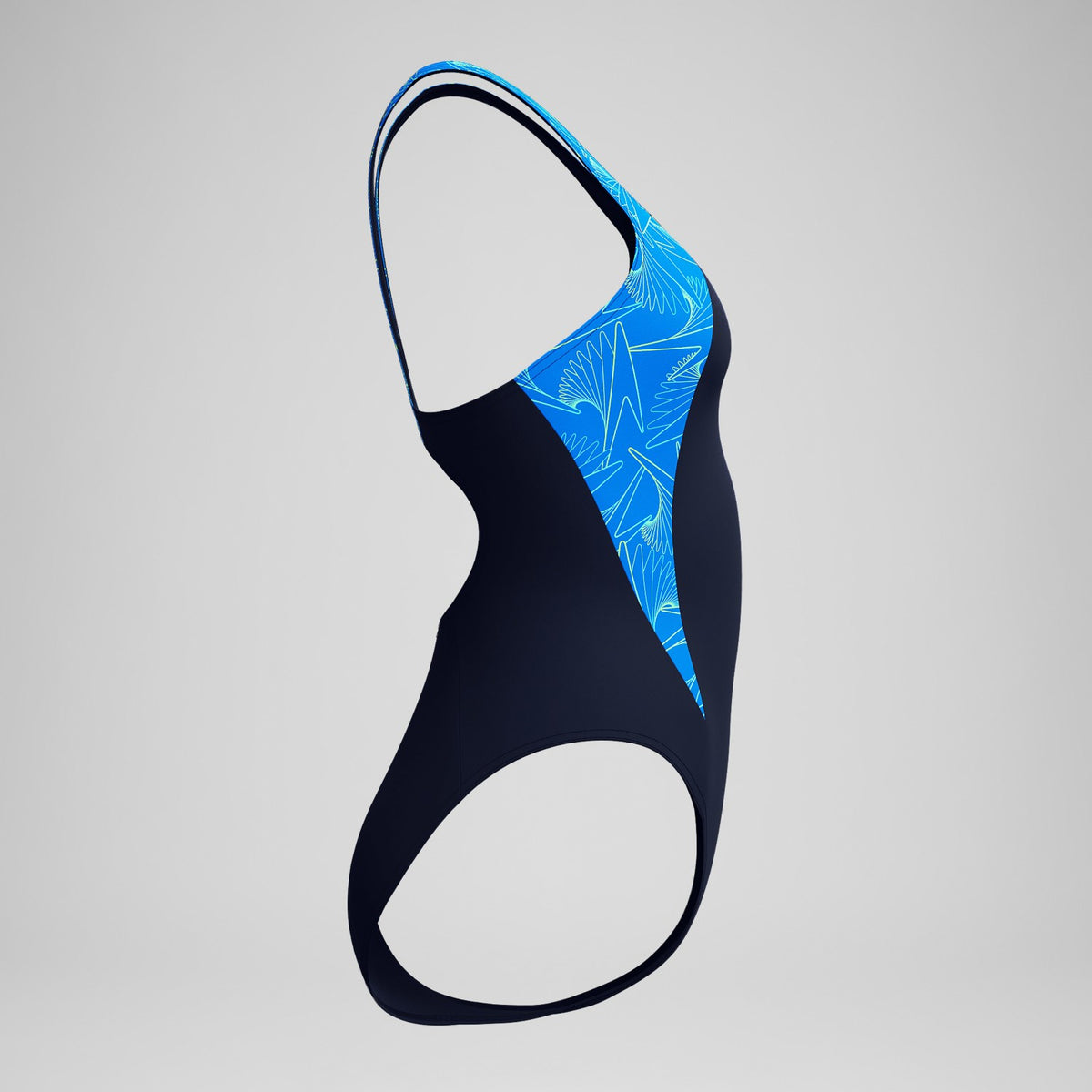 Speedo Hyperboom Splice Muscleback Swimsuit Navy/Blue