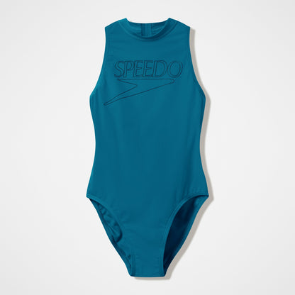 Speedo Endurance+ Logo Hydrasuit Green