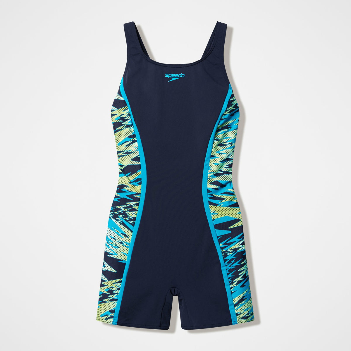Speedo Hyperboom Splice Muscleback Legsuit Black/Turquoise