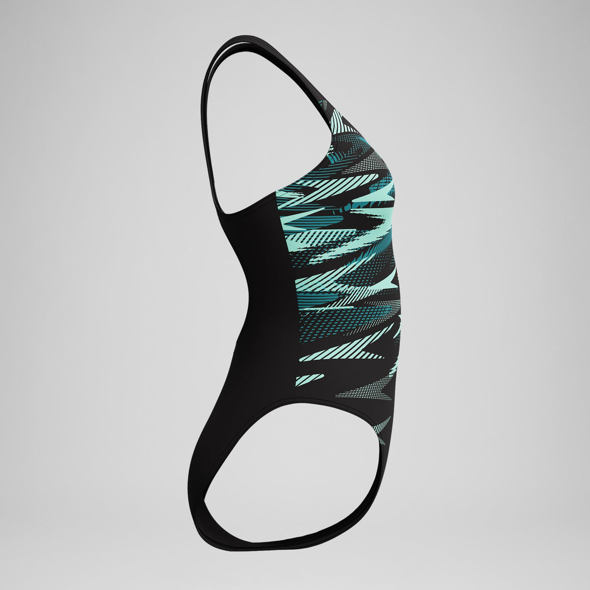 Speedo HyberBoom Placement Swimsuit DarkTeal/Green