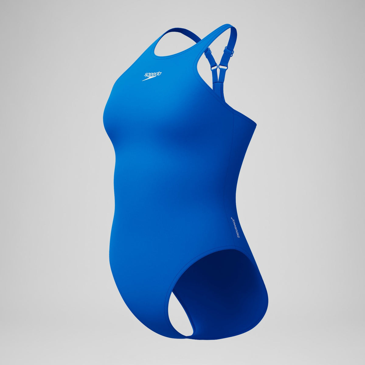 Speedo Endurance+ Longer Body V Back Swimsuit Blue