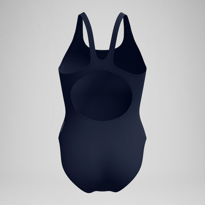 Speedo Hyperboom Placement Muscleback Swimsuit Navy/Blue