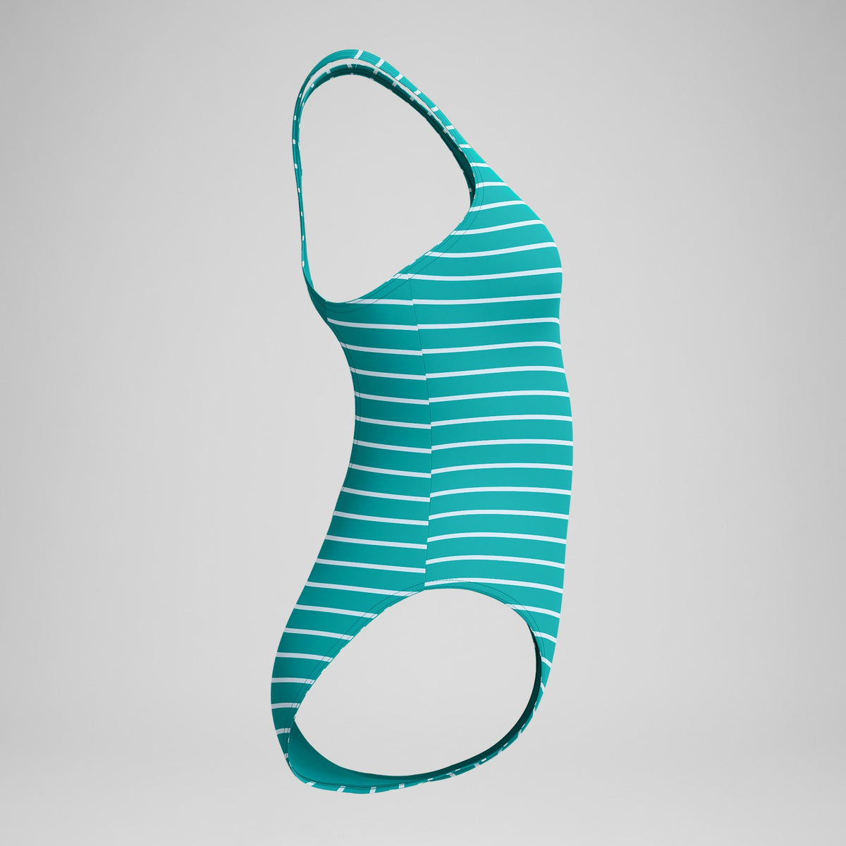 Speedo Endurance+ Medalist Printed Swimsuit Turquoise