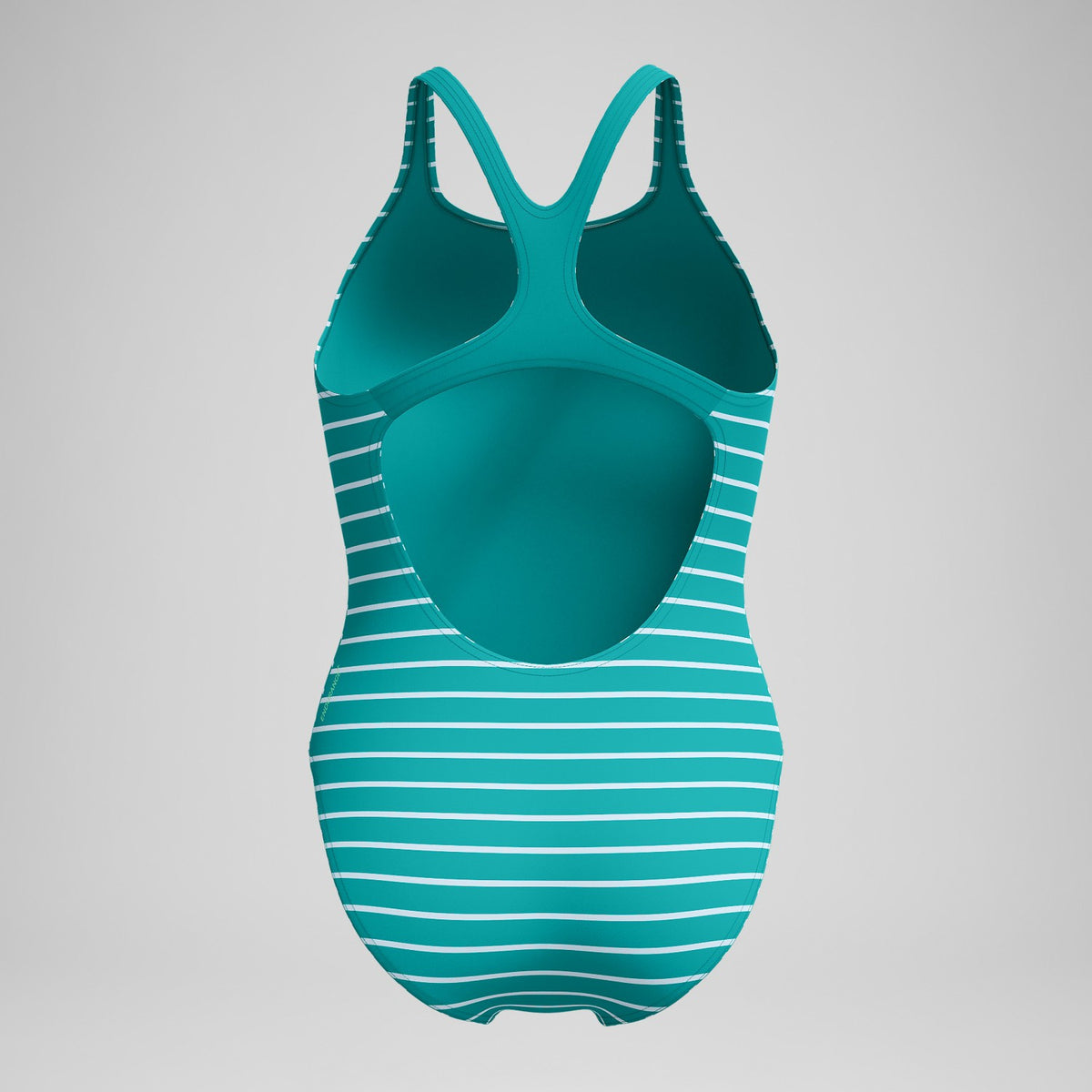Speedo Endurance+ Medalist Printed Swimsuit Turquoise