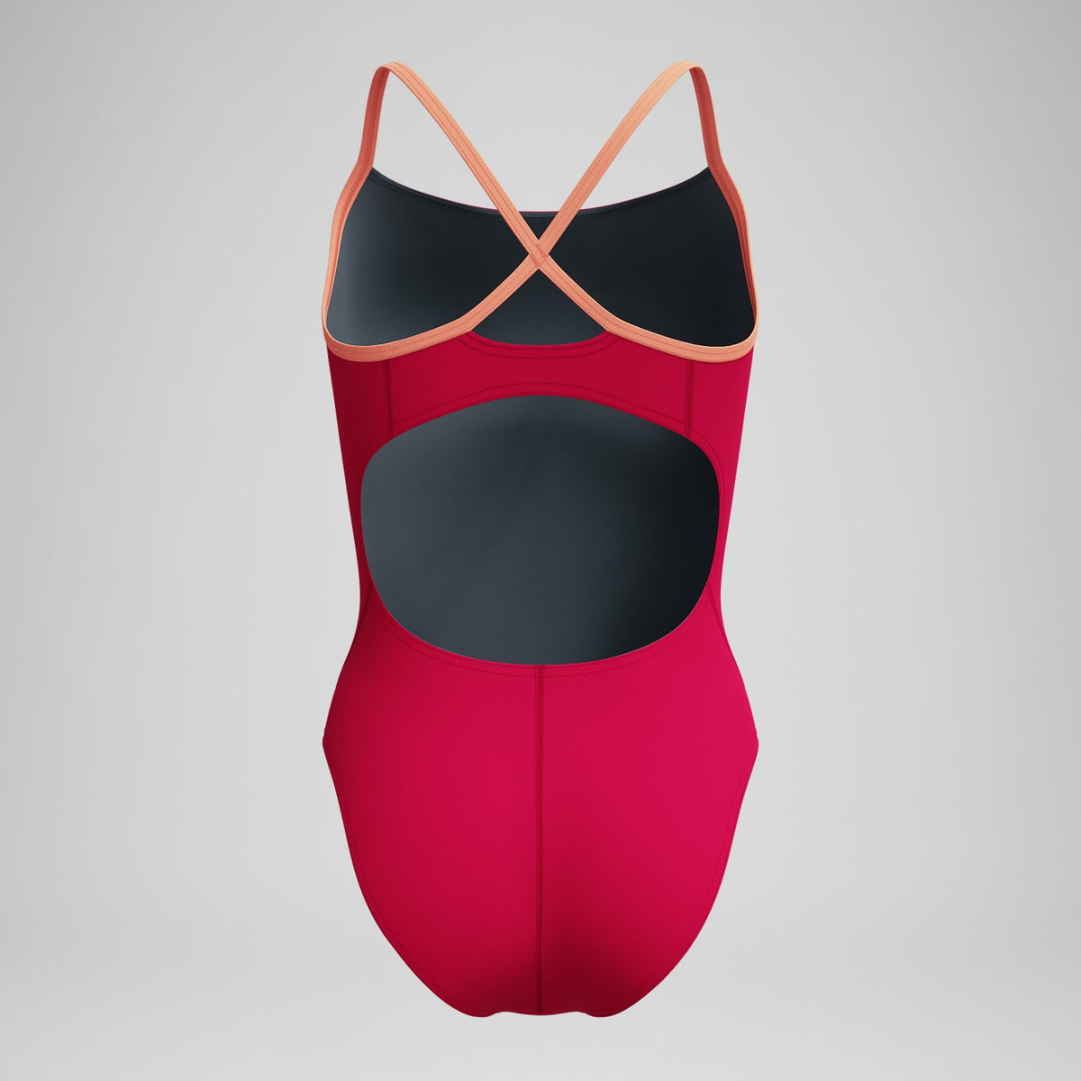 Speedo Club Training Solid Flyback 2.0 Swimsuit Red/Orange